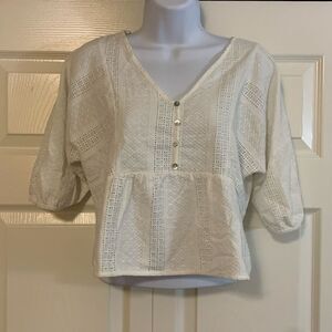 Urban Romantics, crop top, small, lattice